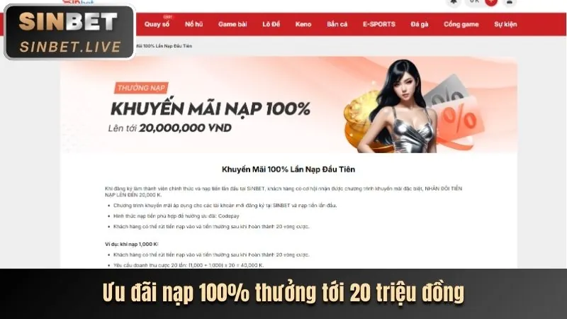 Ưu đãi nạp tiền hàng ngày sv666 casino